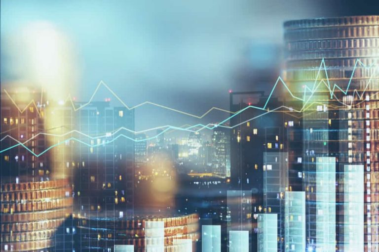 Kryptowährungen Kurse Veranschaulichung