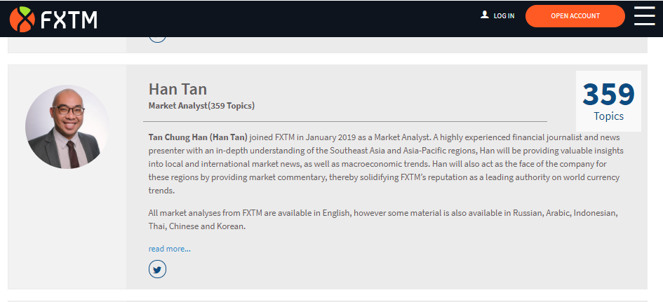 FXTM Han Tan