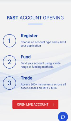 Open Account Vantage FX AUS