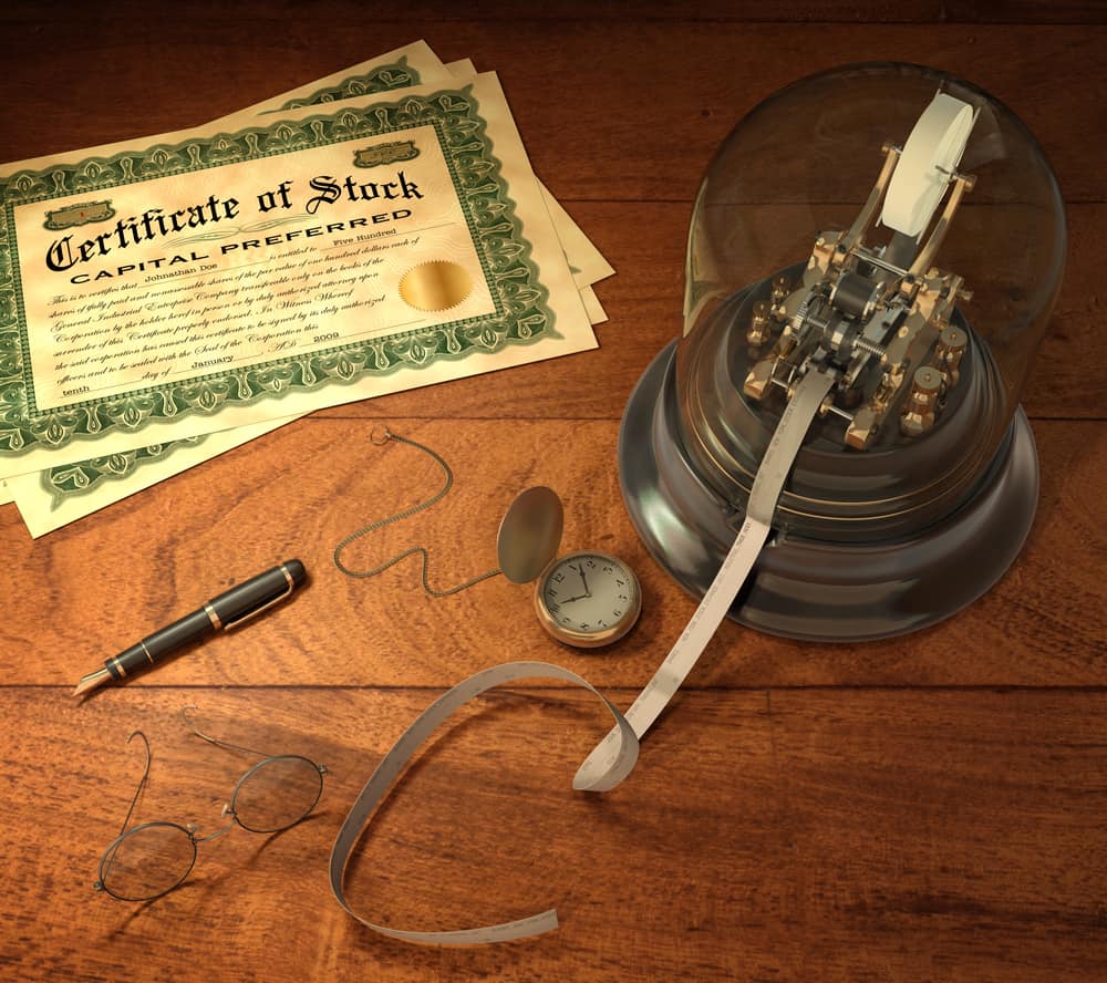 Shares certificates South Africa