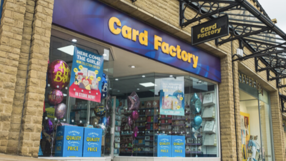 Card Factory store