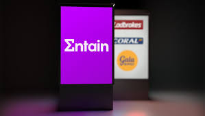 entain logo with ladbrokes coral and gala